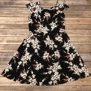 Black Floral Dress
